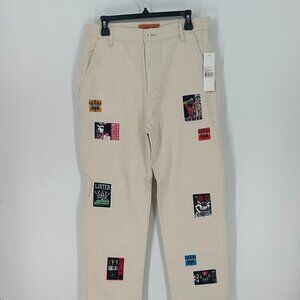 Men's Loiter Patchwork Trousers 32
